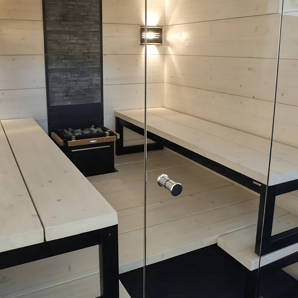 Solide Indoor Traditional 4-6 Person Cabin Sauna