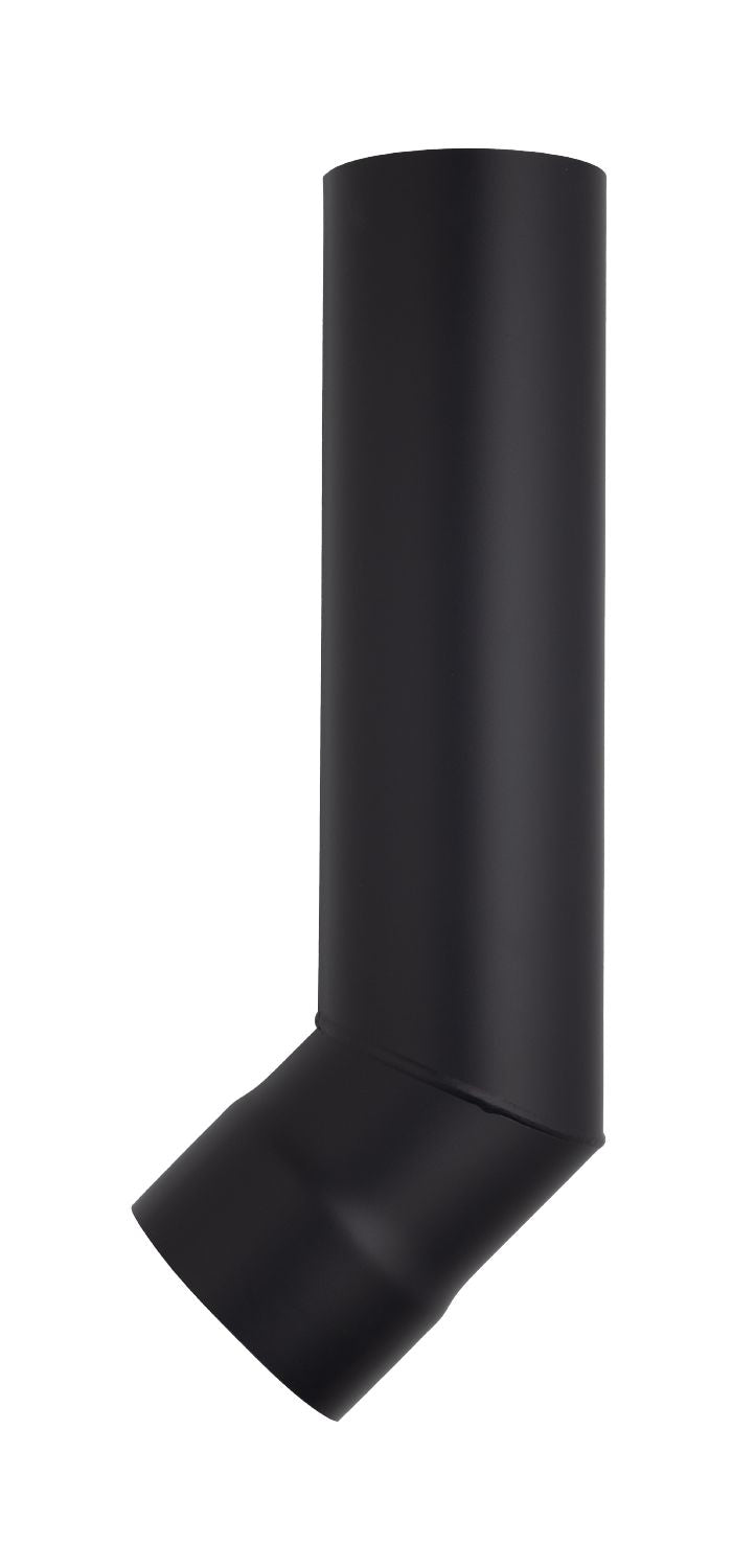 Angle pipe Harvia 45/115 black