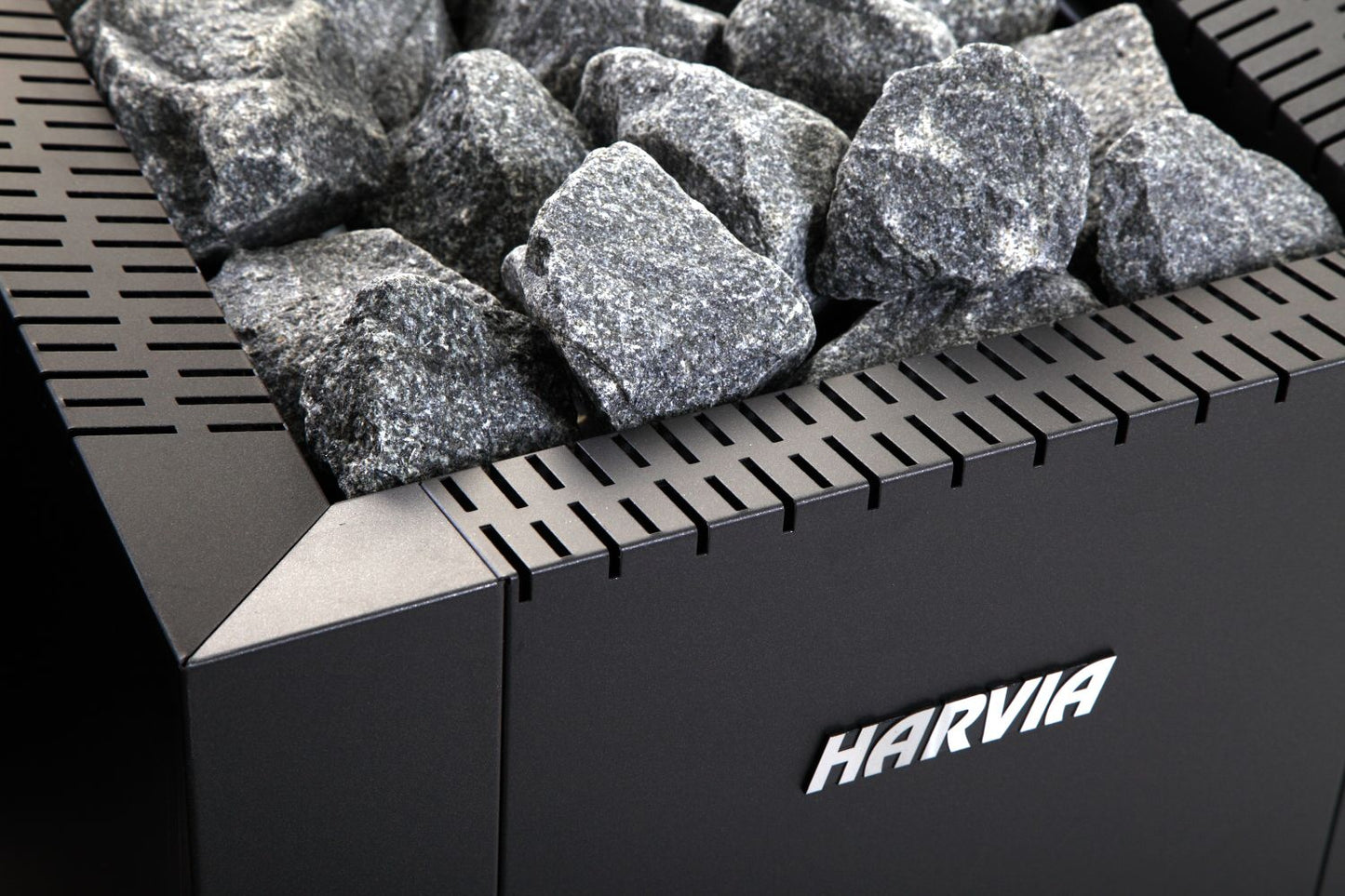 Wood burning heater Harvia Linear 16 black