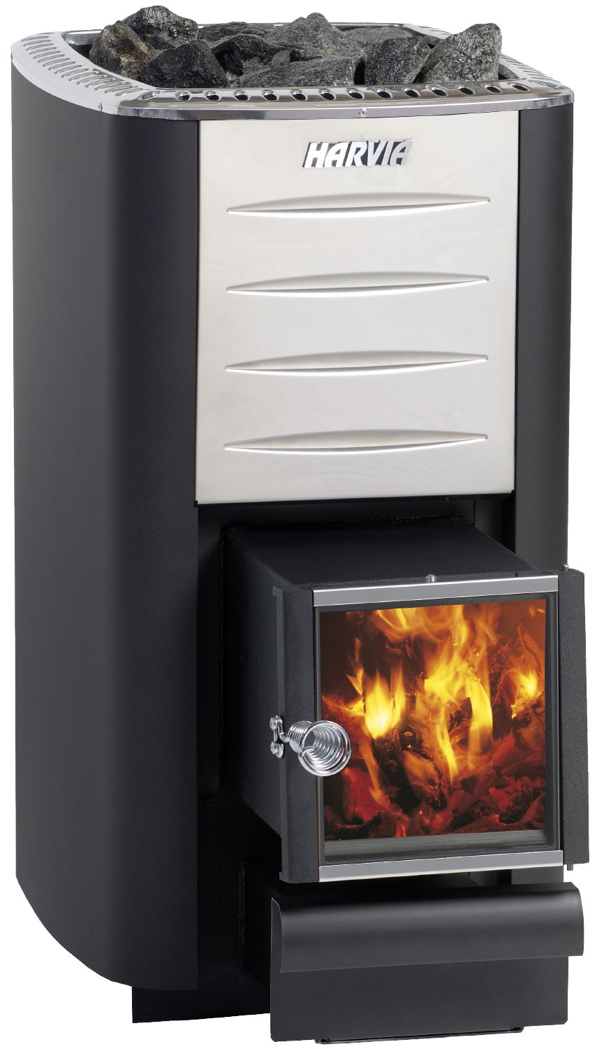 Wood burning heater Harvia M3 SL black
