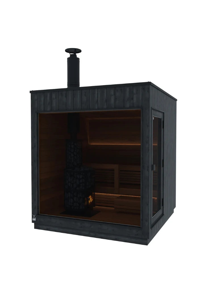 Nordic Misty Outdoor Traditional 2-3 Person Cabin Sauna