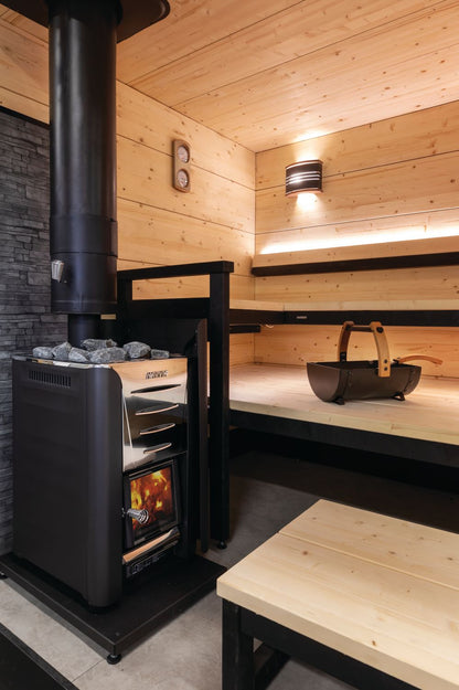 Light Harvia Legend sauna light black