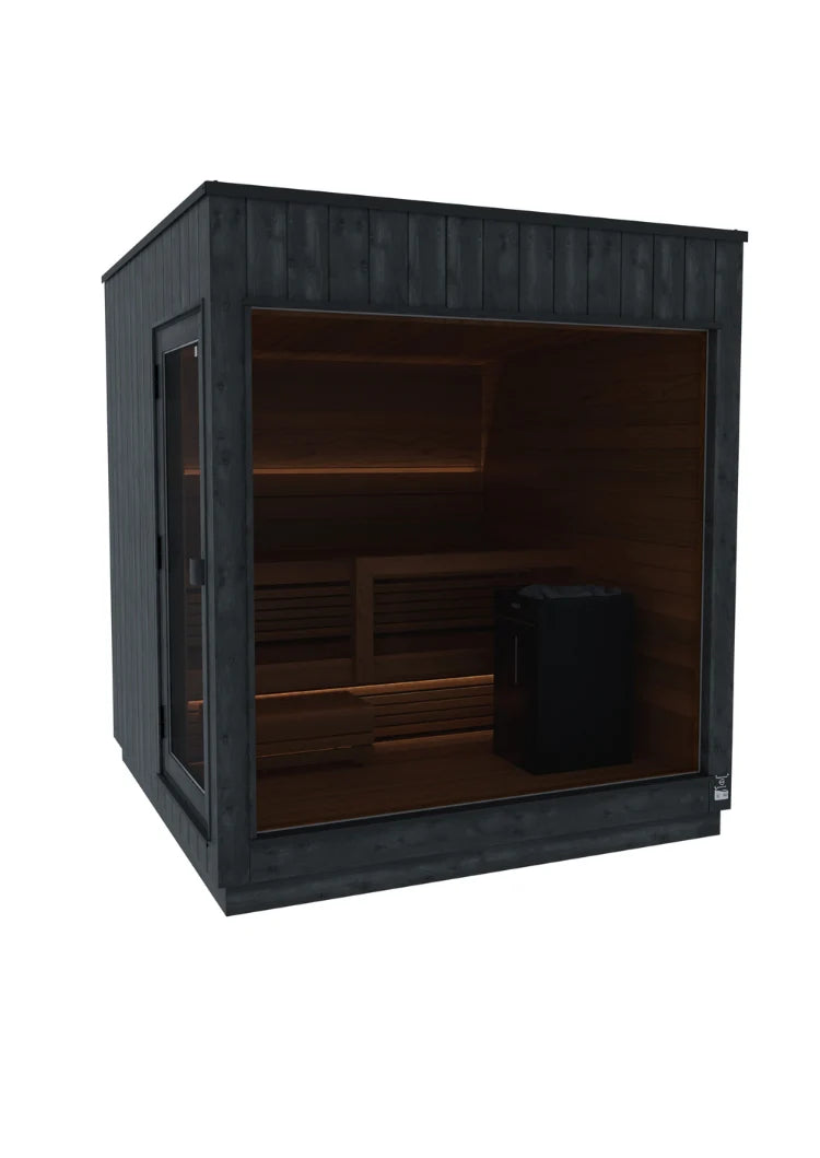 Nordic Misty Outdoor Traditional 2-3 Person Cabin Sauna