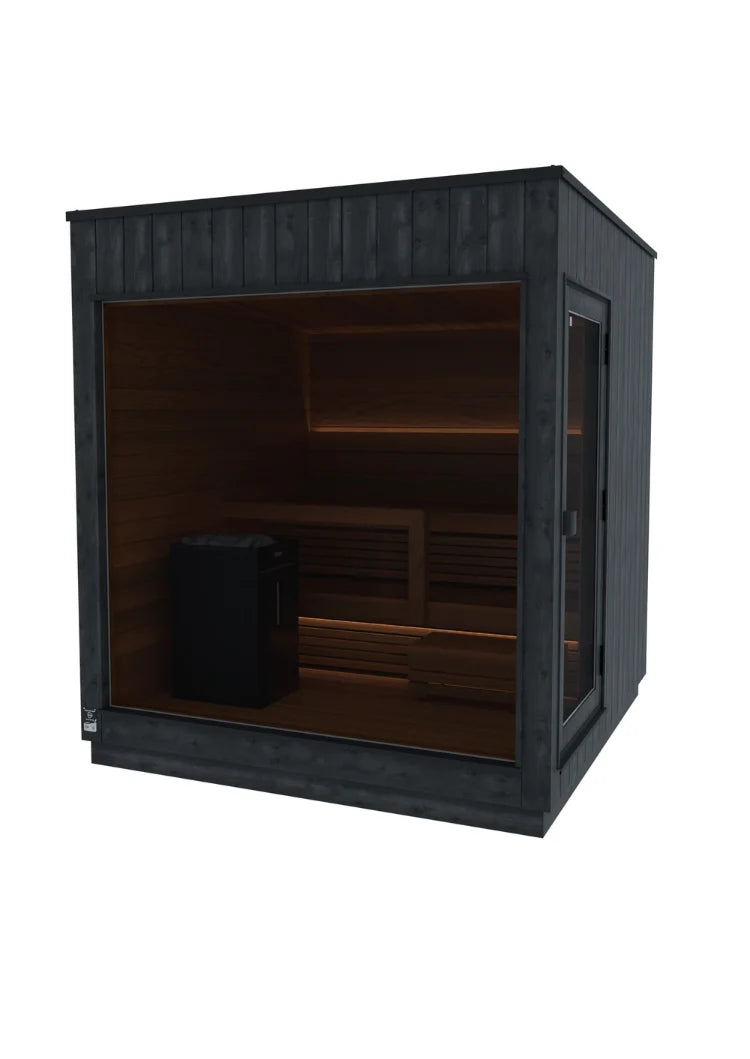Nordic Misty Outdoor Traditional 2-3 Person Cabin Sauna