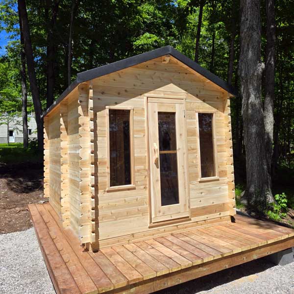 CT Georgian Cabin Sauna with Changeroom