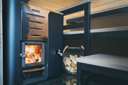 Wood burning heater Harvia Pro 20 RS black