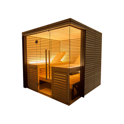 Lindea View Indoor Traditional 4-6 Person Cabin Sauna