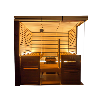 Lindea View Indoor Traditional 4-6 Person Cabin Sauna