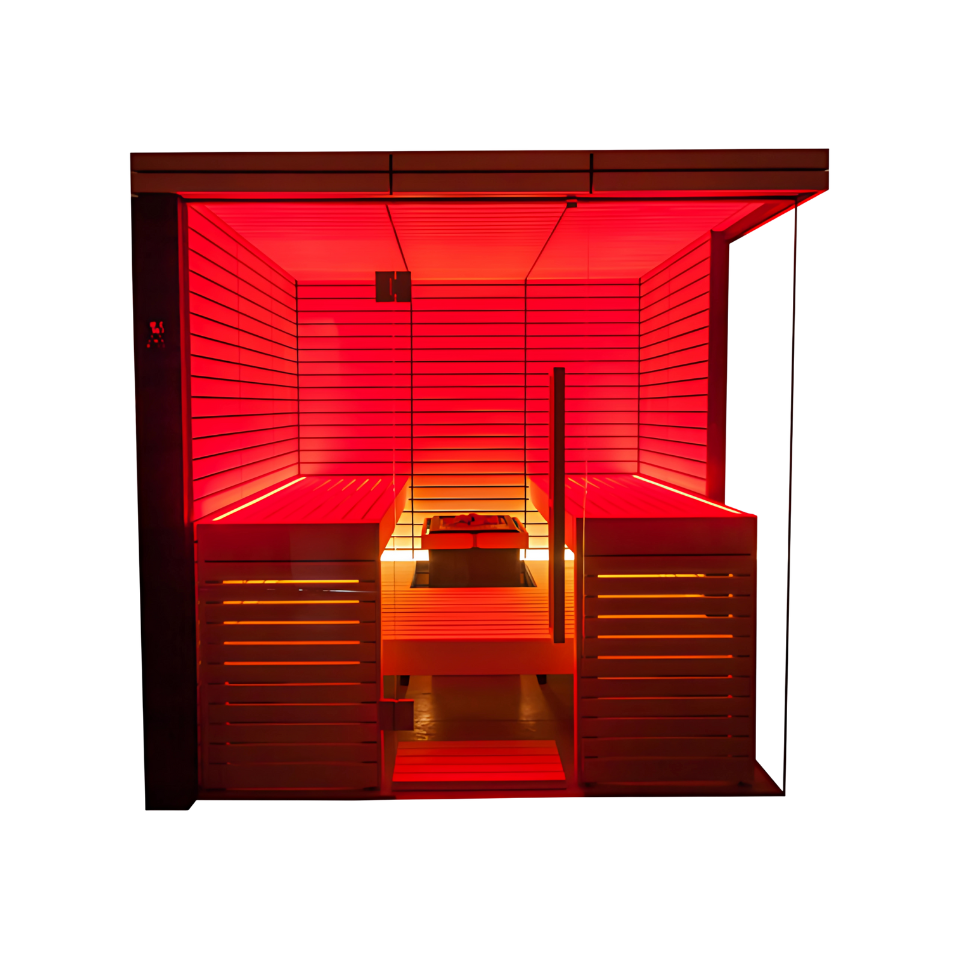 Lindea View Indoor Traditional 4-6 Person Cabin Sauna