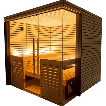 Lindea View Indoor Traditional 4-6 Person Cabin Sauna