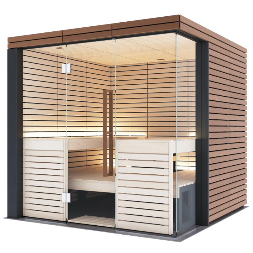 Lindea View Indoor Traditional 4-6 Person Cabin Sauna