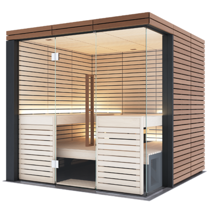 Lindea View Indoor Traditional 4-6 Person Cabin Sauna