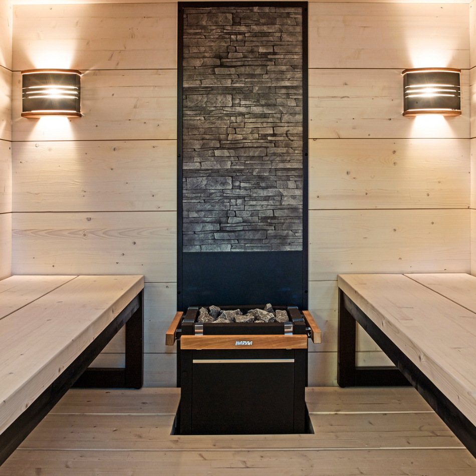 Solide Indoor Traditional 4-6 Person Cabin Sauna