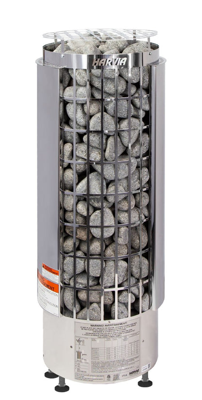Electric heater Harvia Cilindro Half PC80 8,0 kW 240 VAC Steel