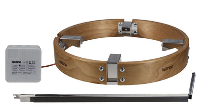 Safety railing Harvia illuminated for Cilindro 7-9 kW heaters heat-treated birch