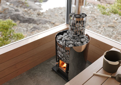 Sauna heater stones Harvia rounded 10-15 cm 20 kg
