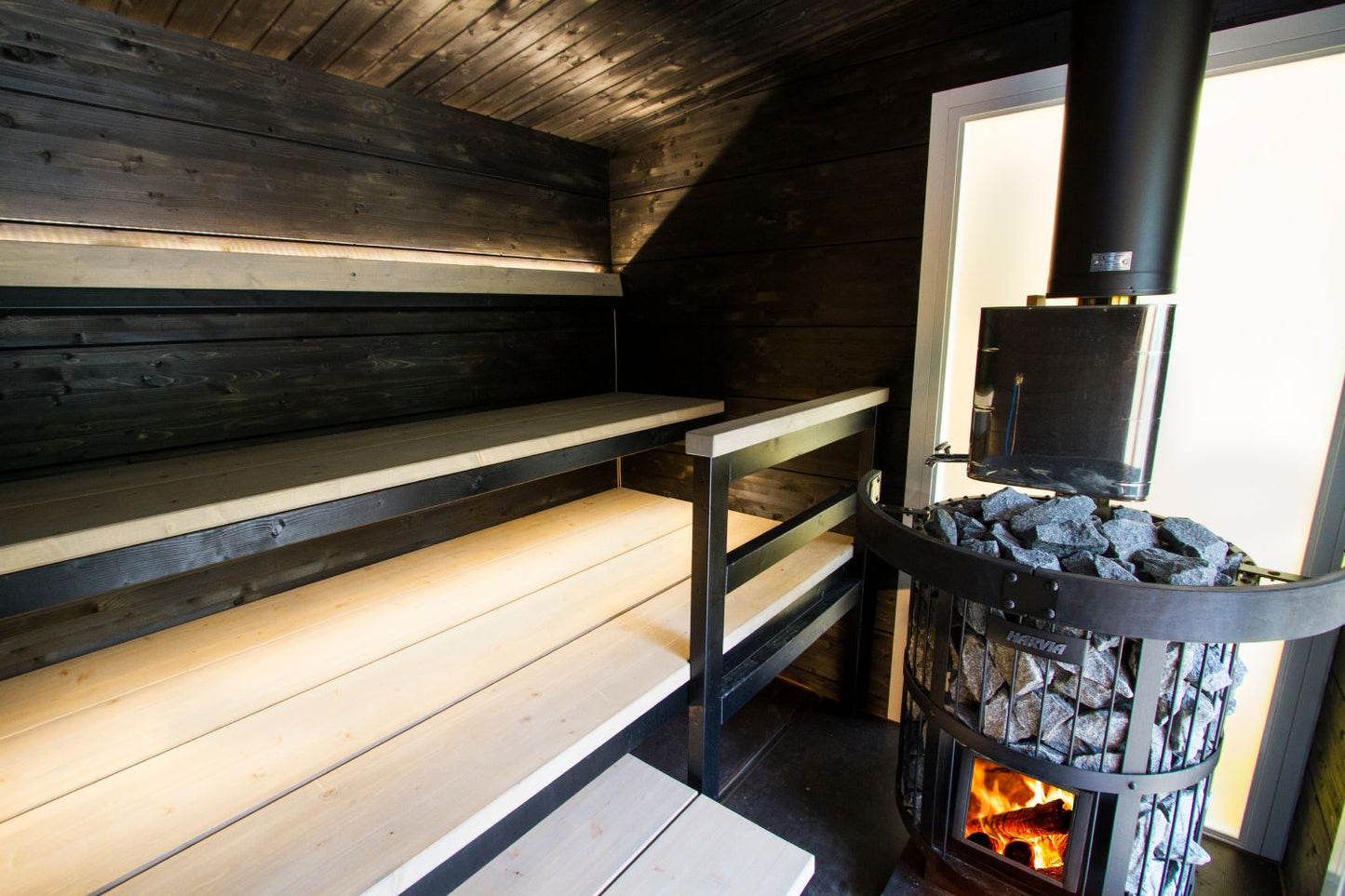 Wood burning heater Harvia Legend 150 black