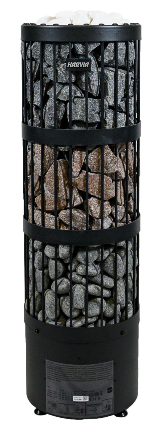 Sauna heater stones Harvia rounded 5-10 cm 15 kg