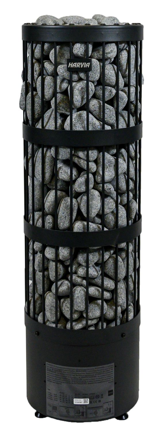 Sauna heater stones Harvia rounded 5-10 cm 15 kg
