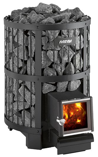 Wood burning heater Harvia Legend 240 SL black