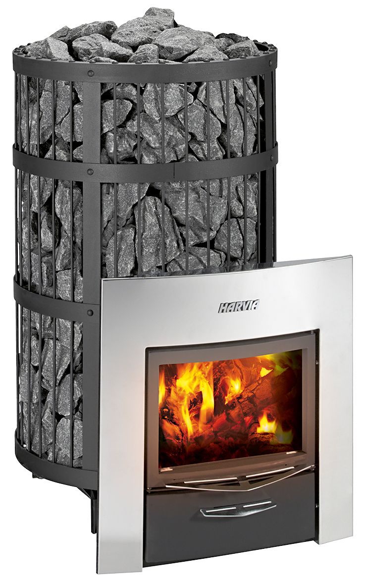 Wood burning heater Harvia Legend 300 Duo black