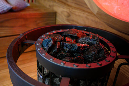 Sauna heater stones Harvia Black Vulcanite 5-10 cm 20 kg