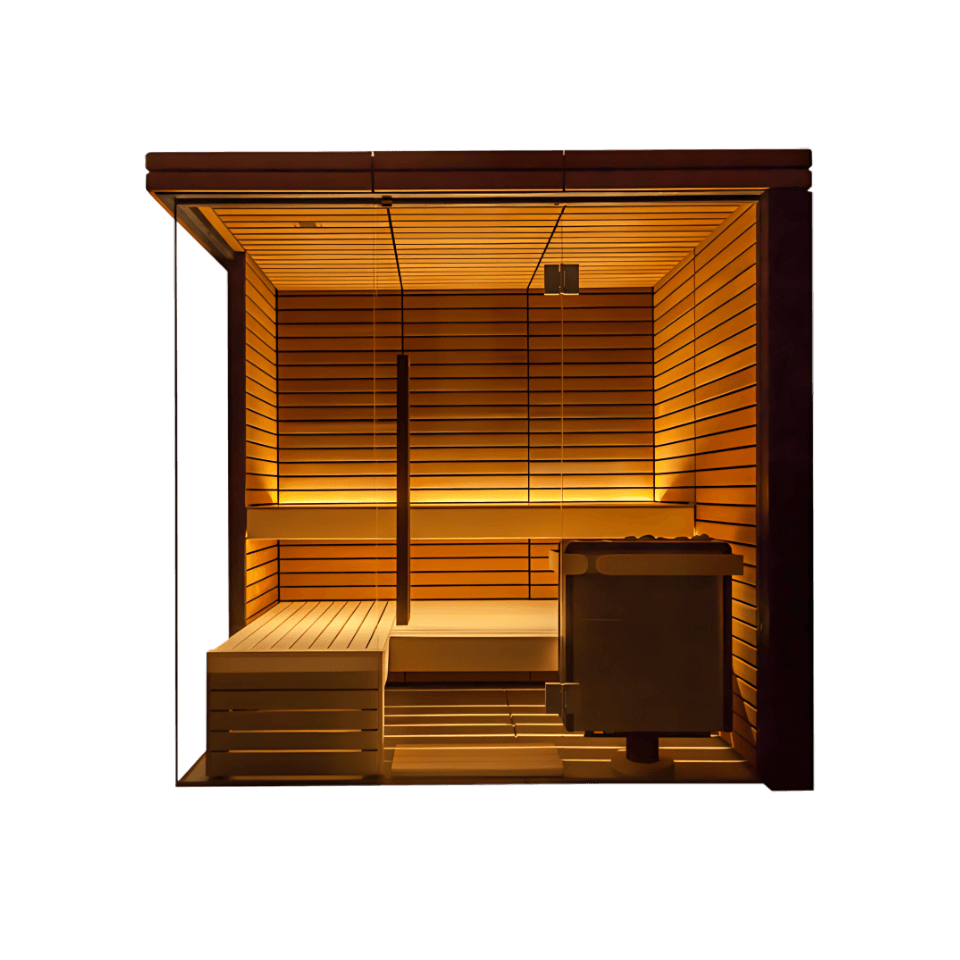 Lindea View Indoor Traditional 2-4 Person Cabin Sauna