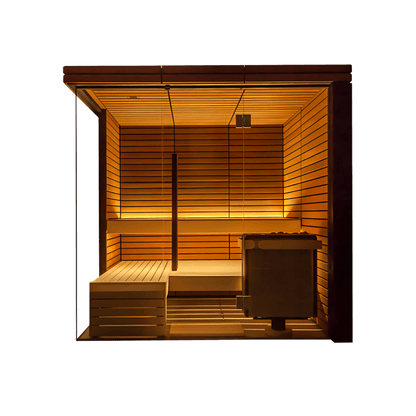 Lindea View Indoor Traditional 2-4 Person Cabin Sauna