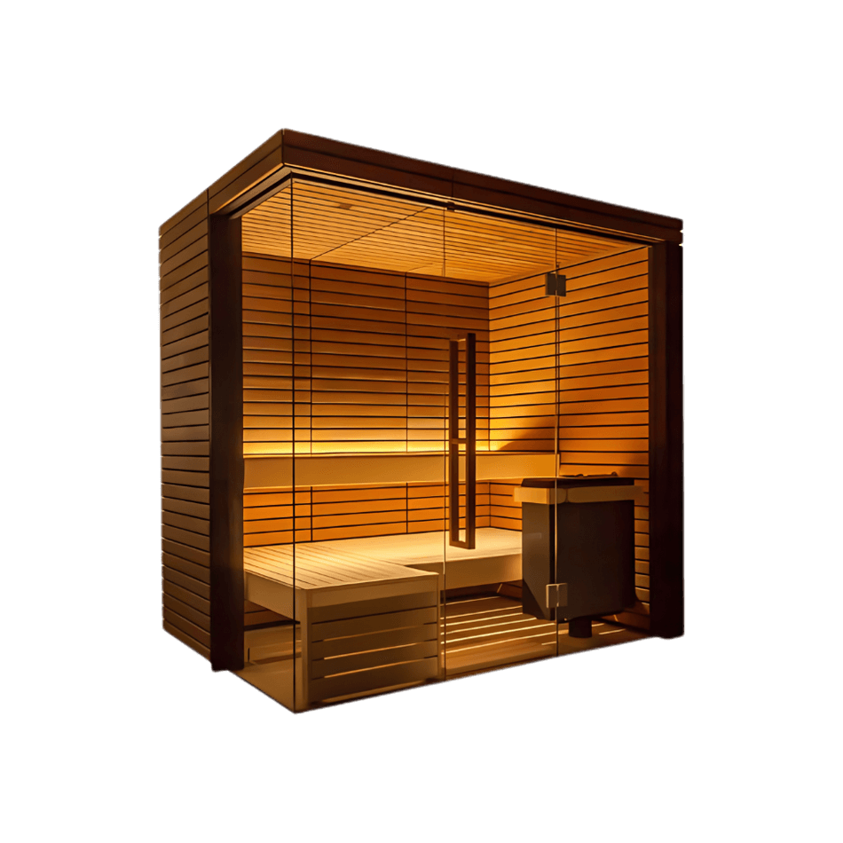 Lindea View Indoor Traditional 2-4 Person Cabin Sauna