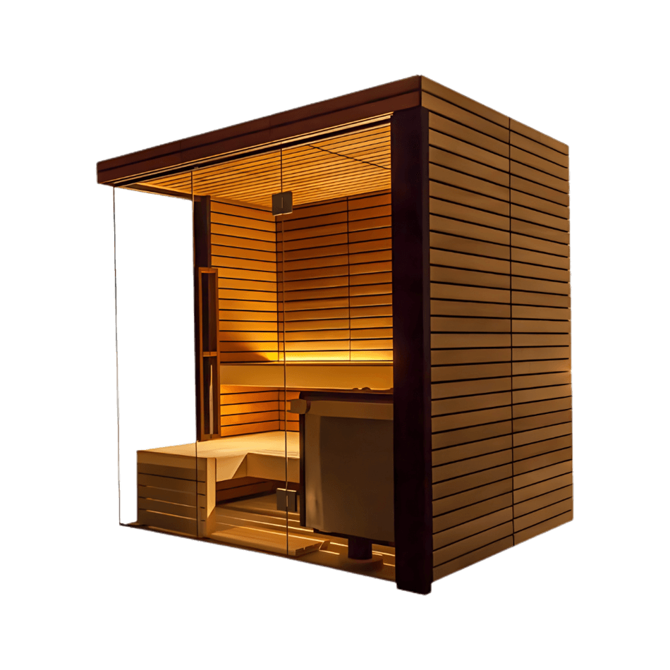 Lindea View Indoor Traditional 2-4 Person Cabin Sauna