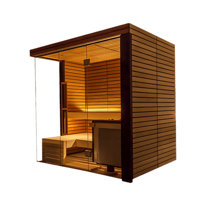Lindea View Indoor Traditional 2-4 Person Cabin Sauna