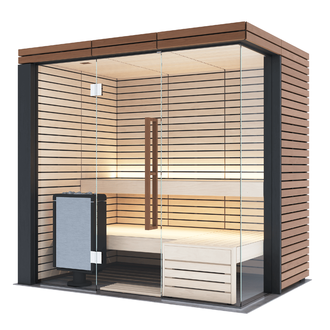 Lindea View Indoor Traditional 2-4 Person Cabin Sauna