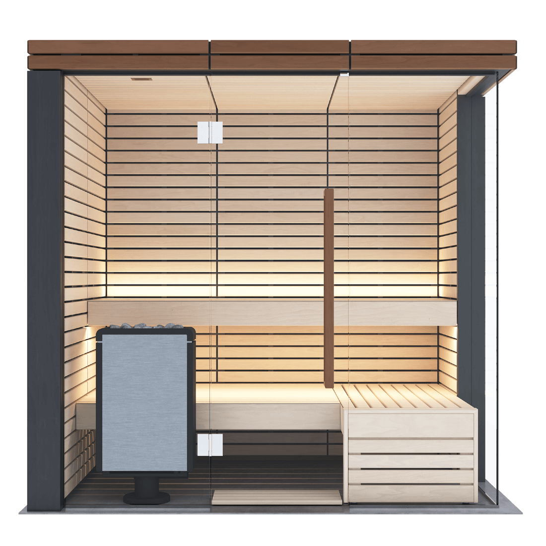 Lindea View Indoor Traditional 2-4 Person Cabin Sauna