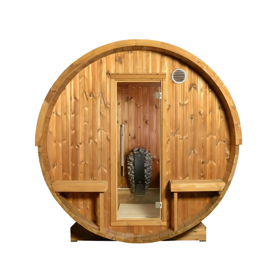 Magnus Outdoor Traditional 4-6 Person Barrel Sauna