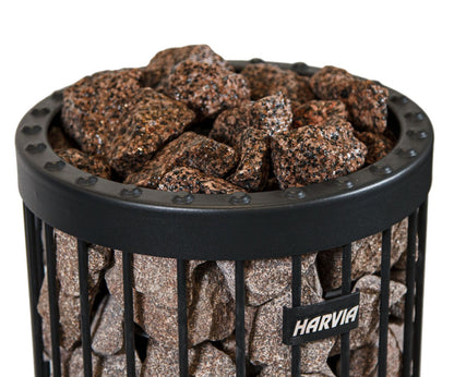 Decorative stones Harvia red granite 5-10 cm 10 kg