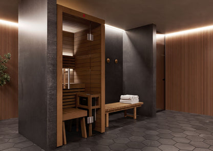 Utu Indoor Traditional 1 Person Cabin Sauna