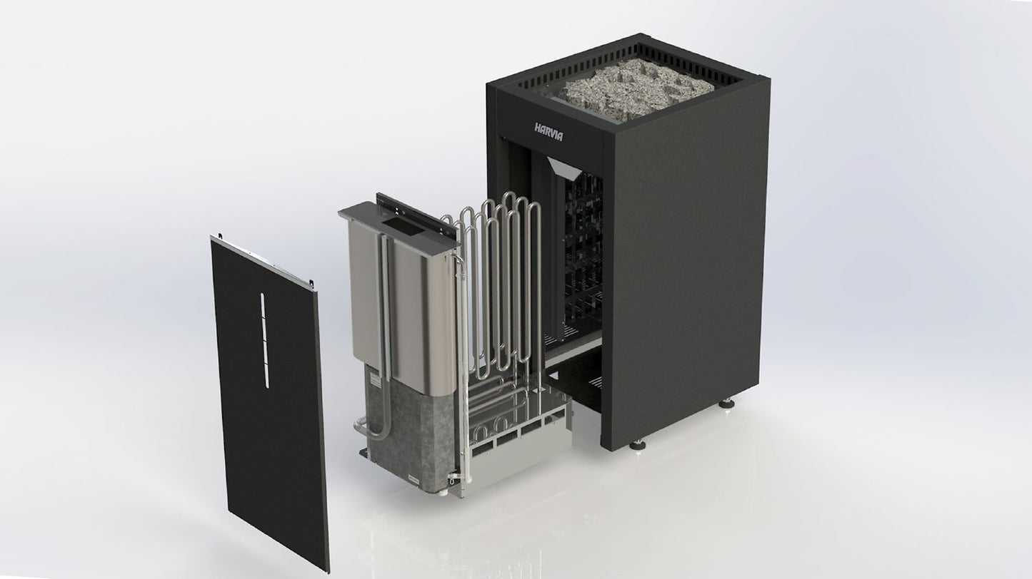 Electric heater Harvia Virta HL110 11,0 kW 208VAC black