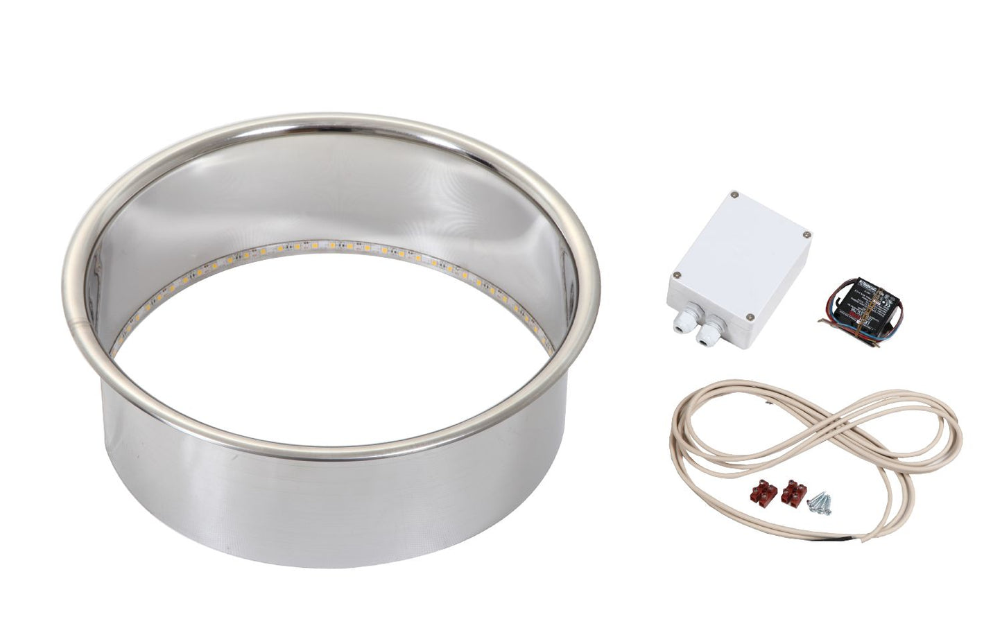 Embedding flange Harvia illuminated for Cilindro and Kivi heaters