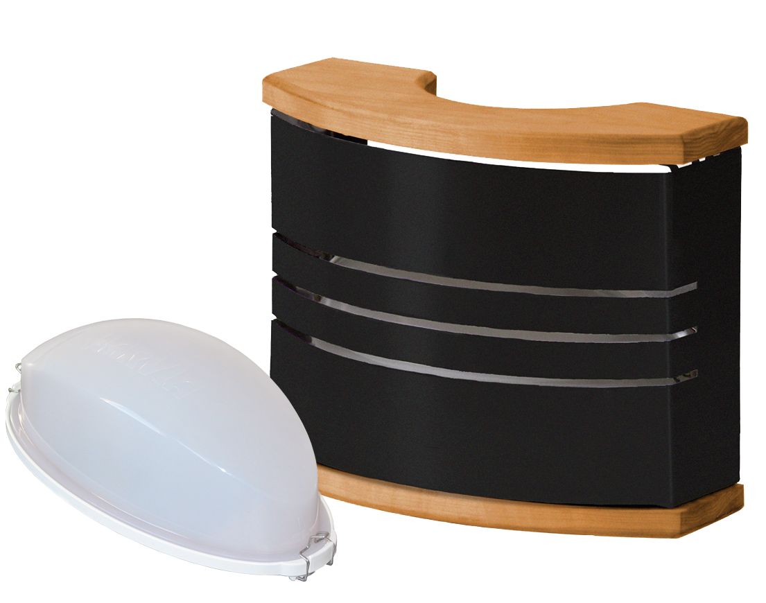 Light Harvia Legend sauna light black