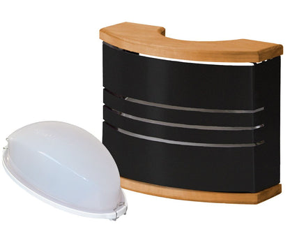Light Harvia Legend sauna light black