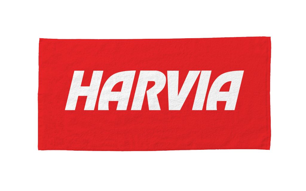 Towel HARVIA 35 x 55cm red