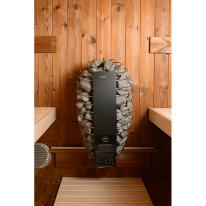 Evander Outdoor Traditional 4-6 Person Barrel Sauna