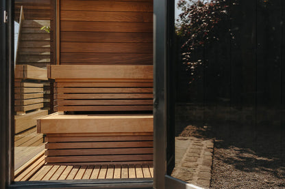 Nordic Misty Outdoor Traditional 2-3 Person Cabin Sauna