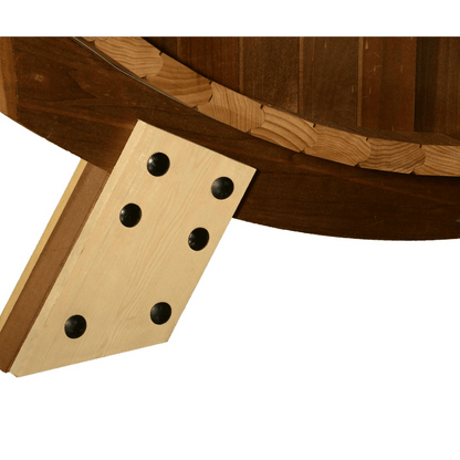 Phoenix Outdoor Traditional 6 Person Barrel Sauna