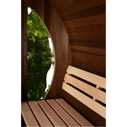 Phoenix Outdoor Traditional 6 Person Barrel Sauna