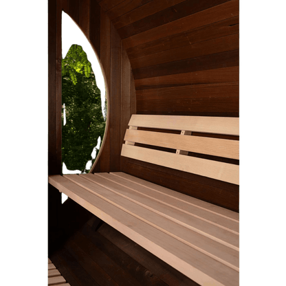 Phoenix Outdoor Traditional 6 Person Barrel Sauna