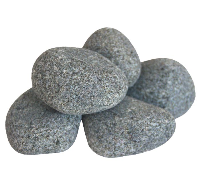 Sauna heater stones Harvia rounded 5-10 cm 15 kg