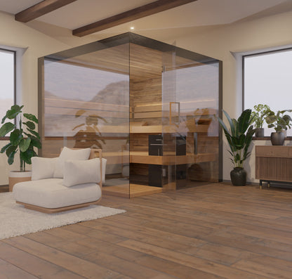 Lumaria Indoor Traditional 4-5 Person Cabin Sauna