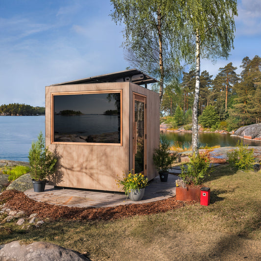 Solaris Outdoor Traditional 4-5 Person Cabin Sauna