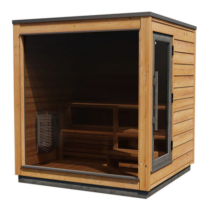 Nordic Dawn Indoor Traditional 4 Person Cabin Sauna